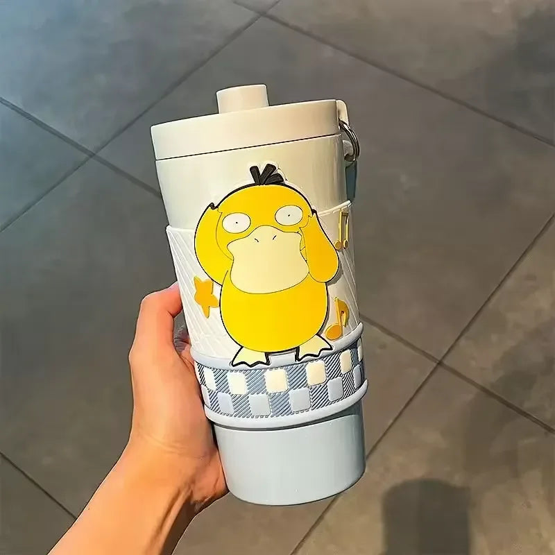 Pokimoen Thirst Quencher Straw Cup (650 ml)