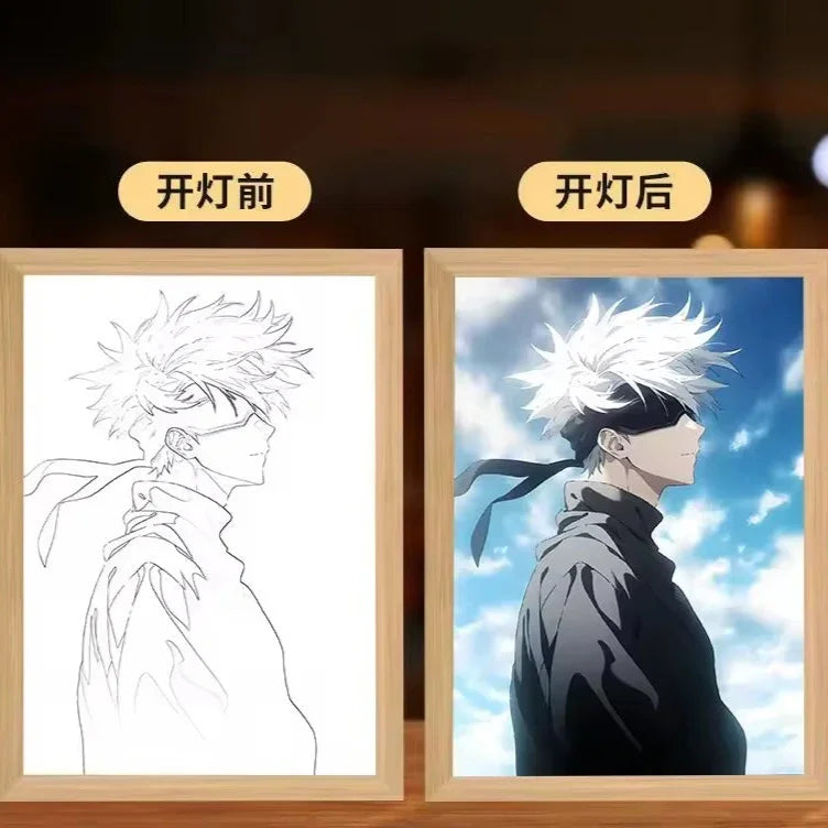 Gojo Satoru Novelty LED Light Box