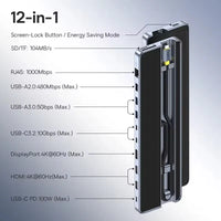 Baseus EH3 12-in-1 USB C Hub