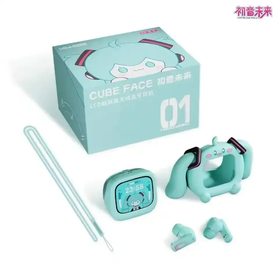Écouteurs sans fil BiliBili Hatsune Miku Cube 