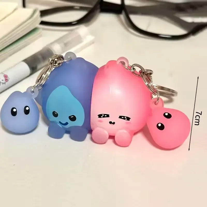 Eternal Spark Magnetic Couple Keychain