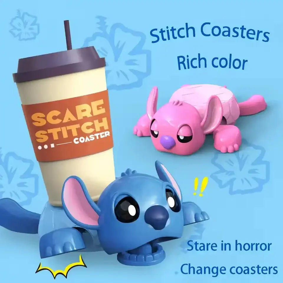 Cosmic Alien Startled Turtle Coaster