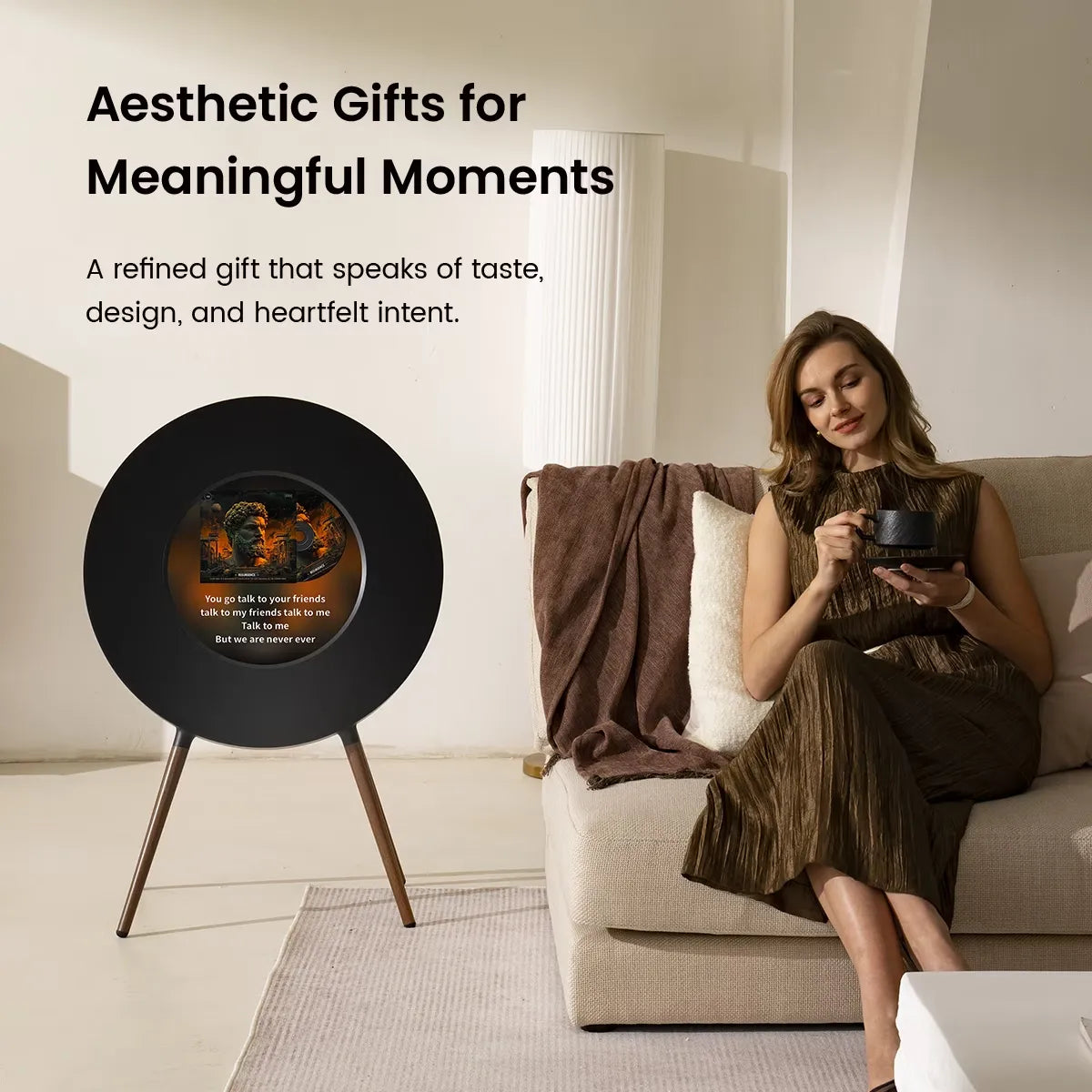 Morror Art Morning Blues Record R1 Lyrics Speaker