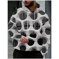 Cyber-Brutalist 3D Invisible Effect Honeycomb Hoodie