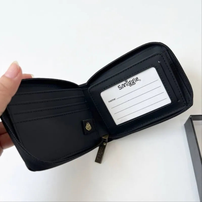 SMGL Football Gold Black Compact Zip Wallet
