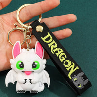 Toothless & Light Fury Elite Dragon Keychains