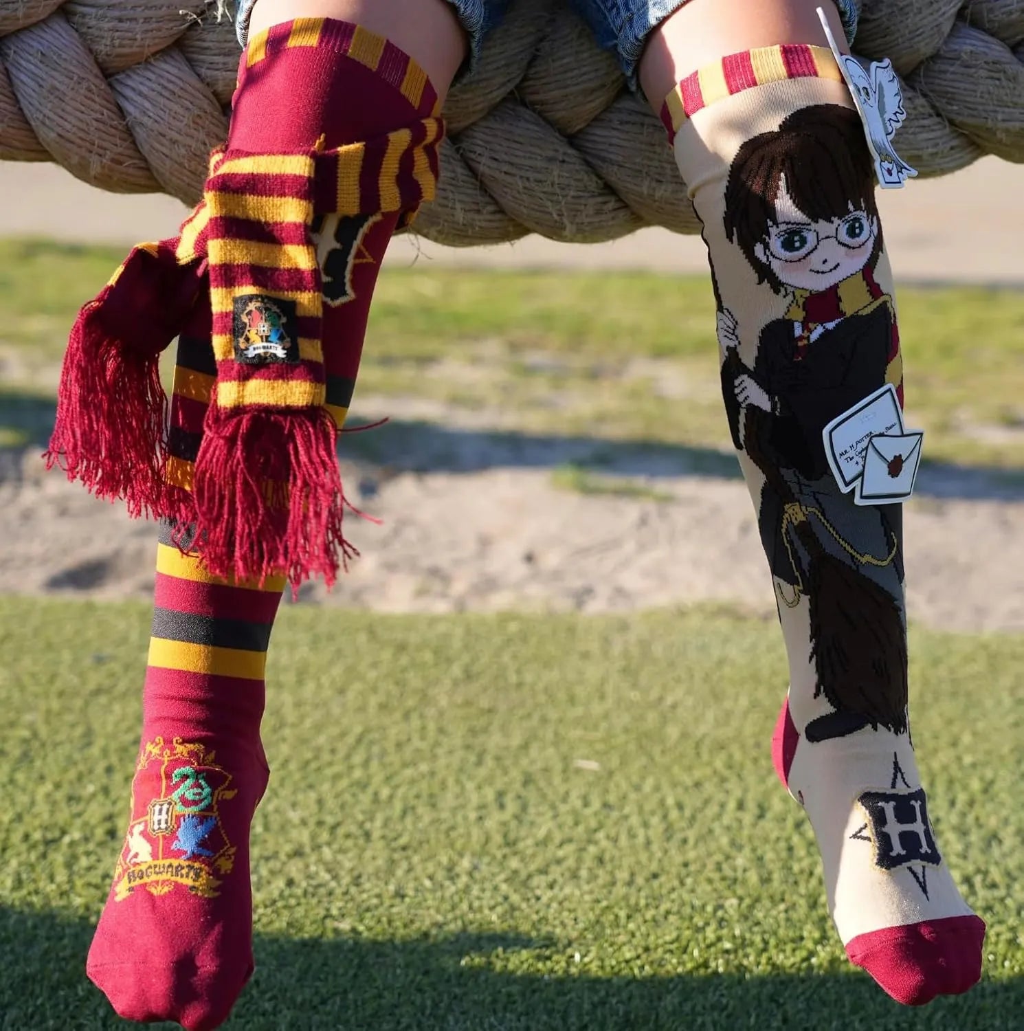 Fancy Madmia Knee-High Socks