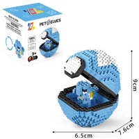 Pokemon Pet Elves Micro Building Blocks