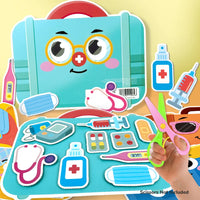 Learning & Fun 6-in-1 Interactive Montessori Busy Book