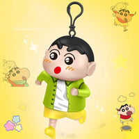 Shinichan Race-Ready Pull String Keychain