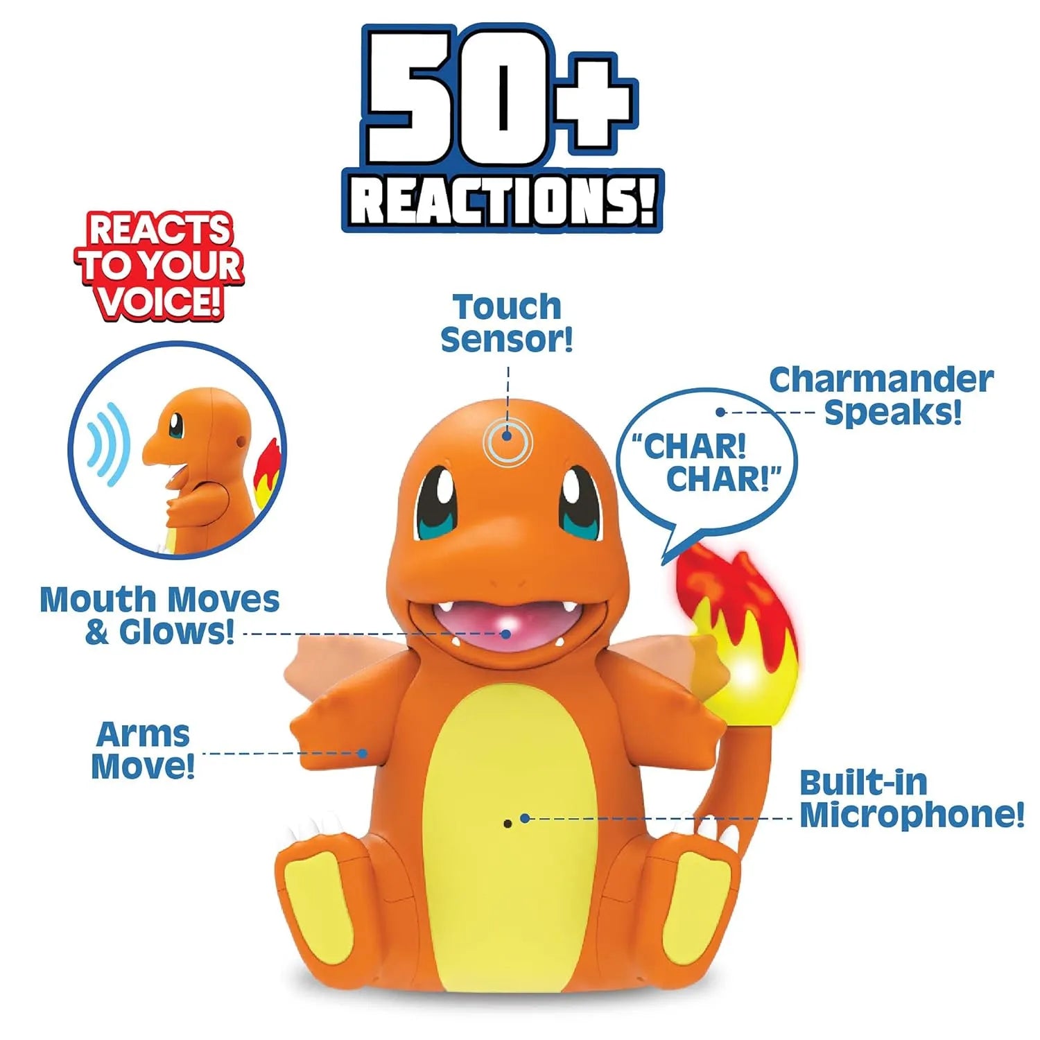 Pokemon My Partner Charmander Interactive Figure