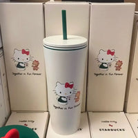 StarBX Hello KT Sippy Straw Cup (700 ml)