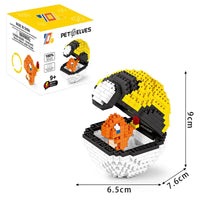 Pokemon Pet Elves Micro Building Blocks