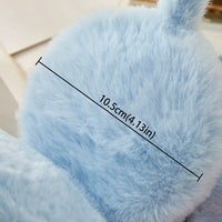 Cosmic Alien Fuzzy Frost Earmuffs