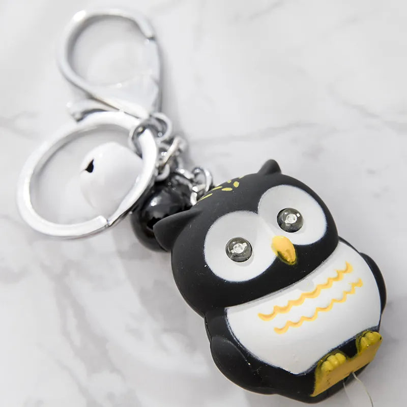 Porte-clés LED Hibou Hoot of Wisdom