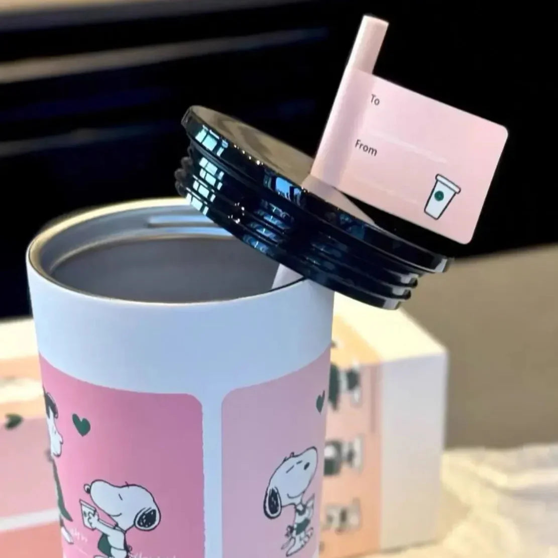 StarBX Peanuts Snoopy Straw Cup (700 ml)