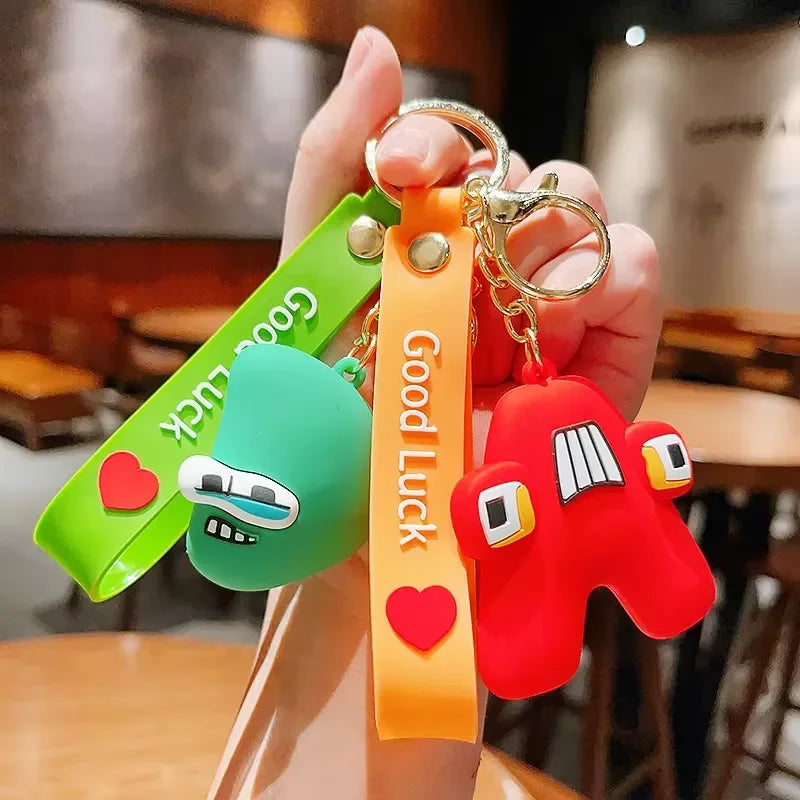 Alphabet Lore Letter Keychains