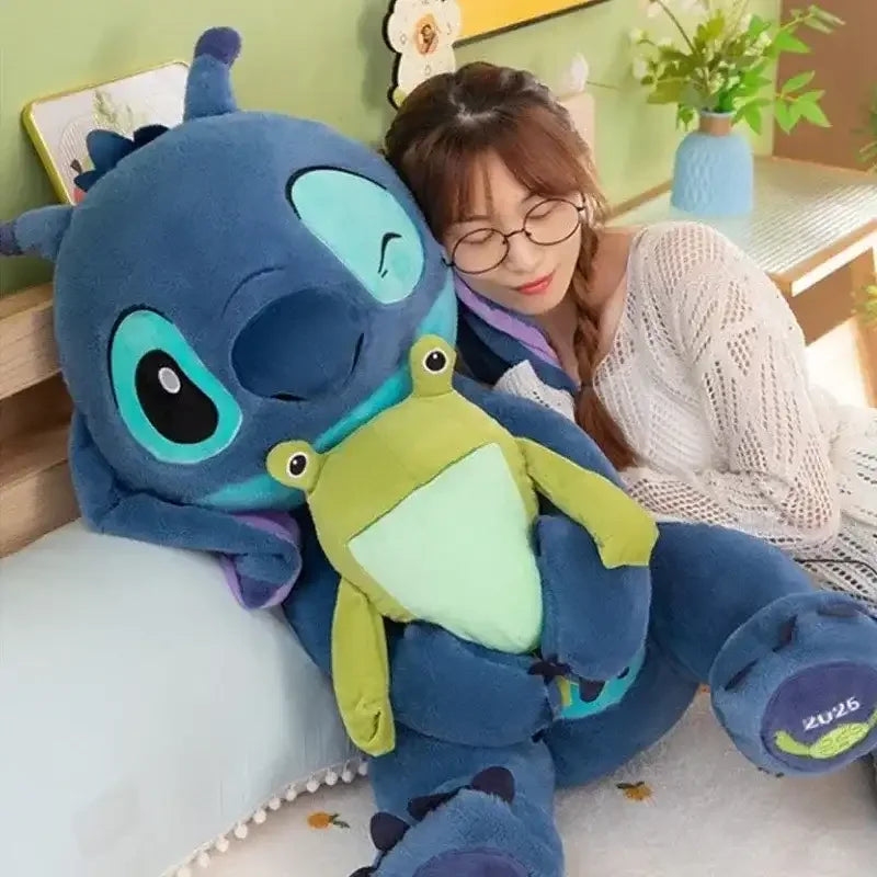 Peluche grenouille extraterrestre cosmique Leap Cuddles 