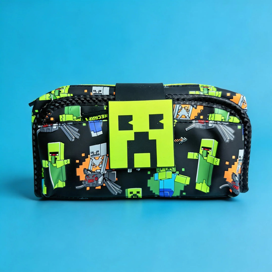 SMGL Minecraft Creeper Multifunctional School Pencil Case