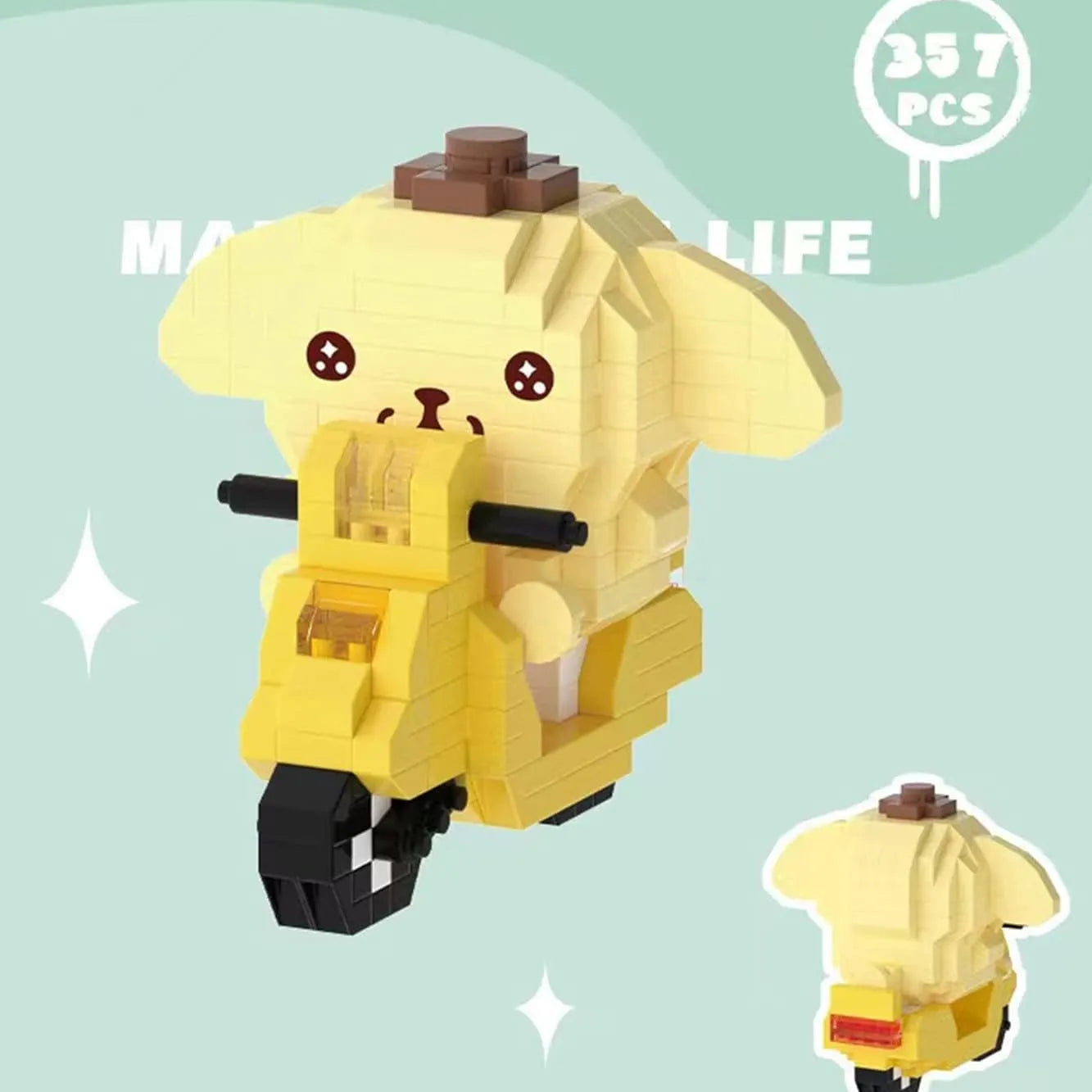 Mekansm Sanrio Dynamic Motorcycle Blocks