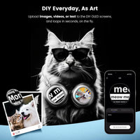 MORROR ART VWS Display Bluetooth Headphones