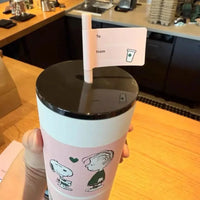 StarBX Peanuts Snoopy Straw Cup (700 ml)