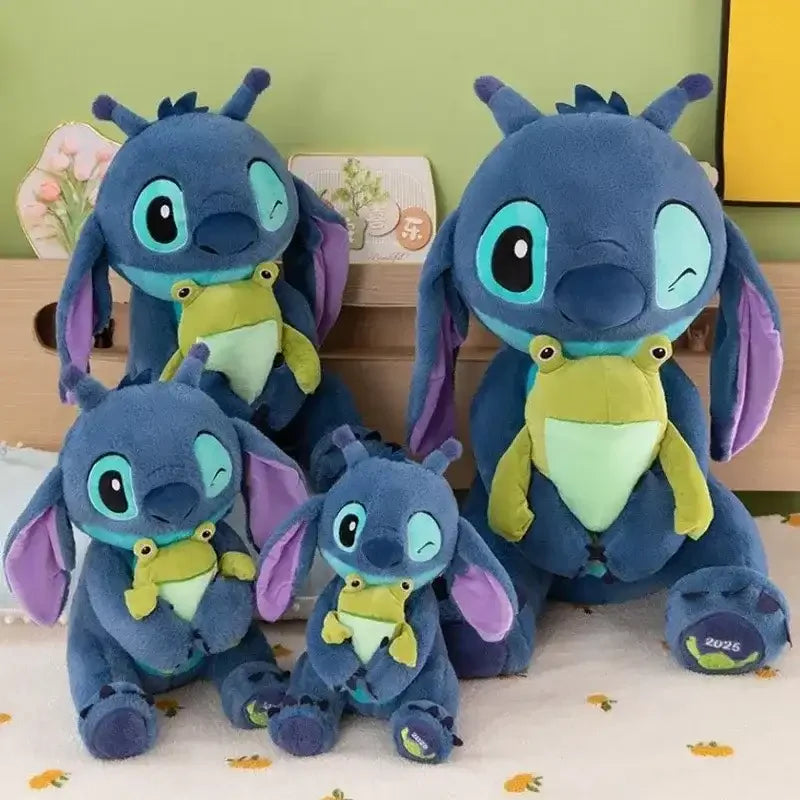 Peluche grenouille extraterrestre cosmique Leap Cuddles 