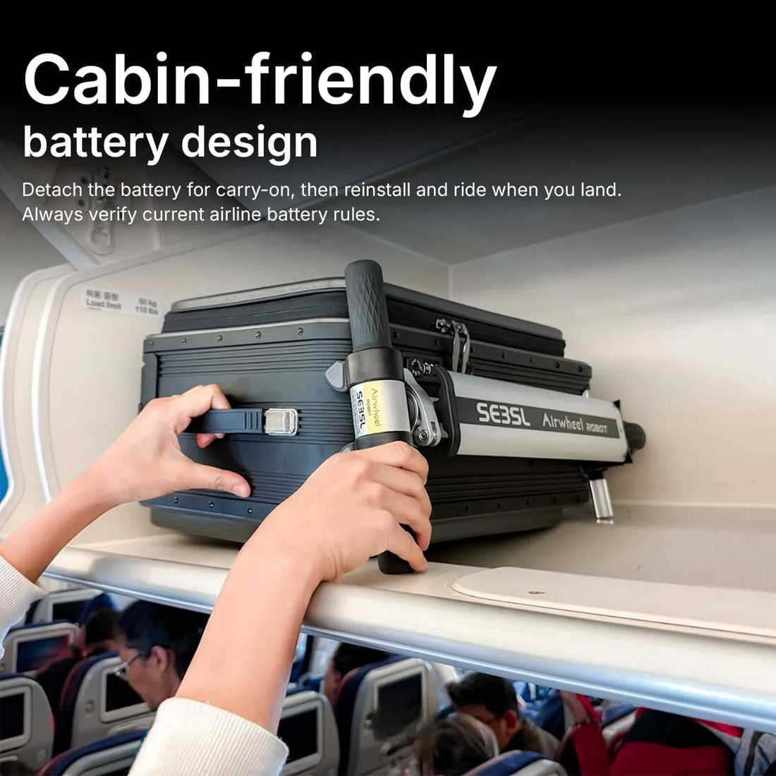 Airwheel SE3SL- The Most Advanced Smart Riding Suitcase