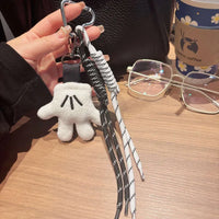 Mikkie Magic Glove Stuffed Keychain