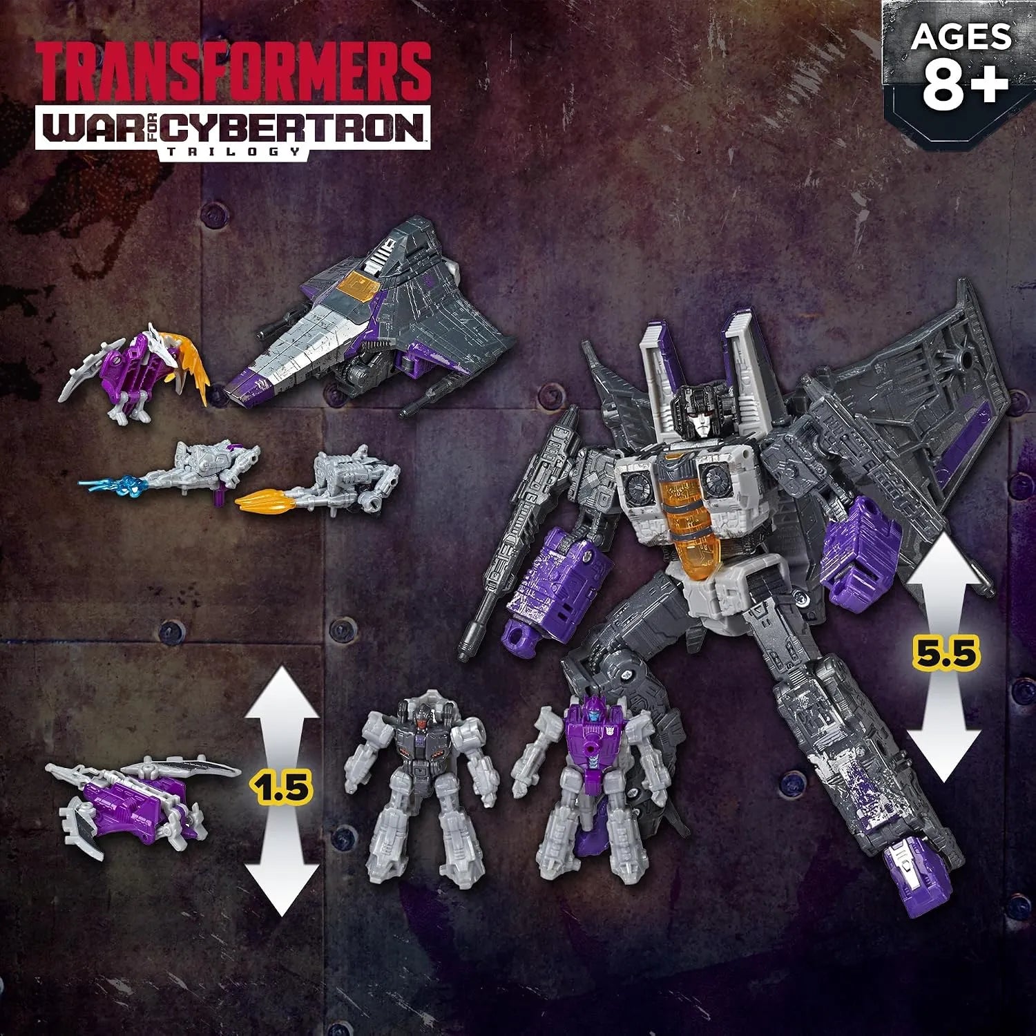 Transformers WFC-GS07 Decepticon Phantomstrike Squadron Set