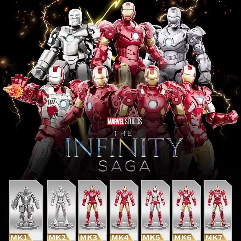 Iron Man Iron Legion Blind Box Figurines (7 cm)