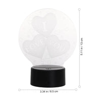 ILoveYou Heart Spark LED Lamp