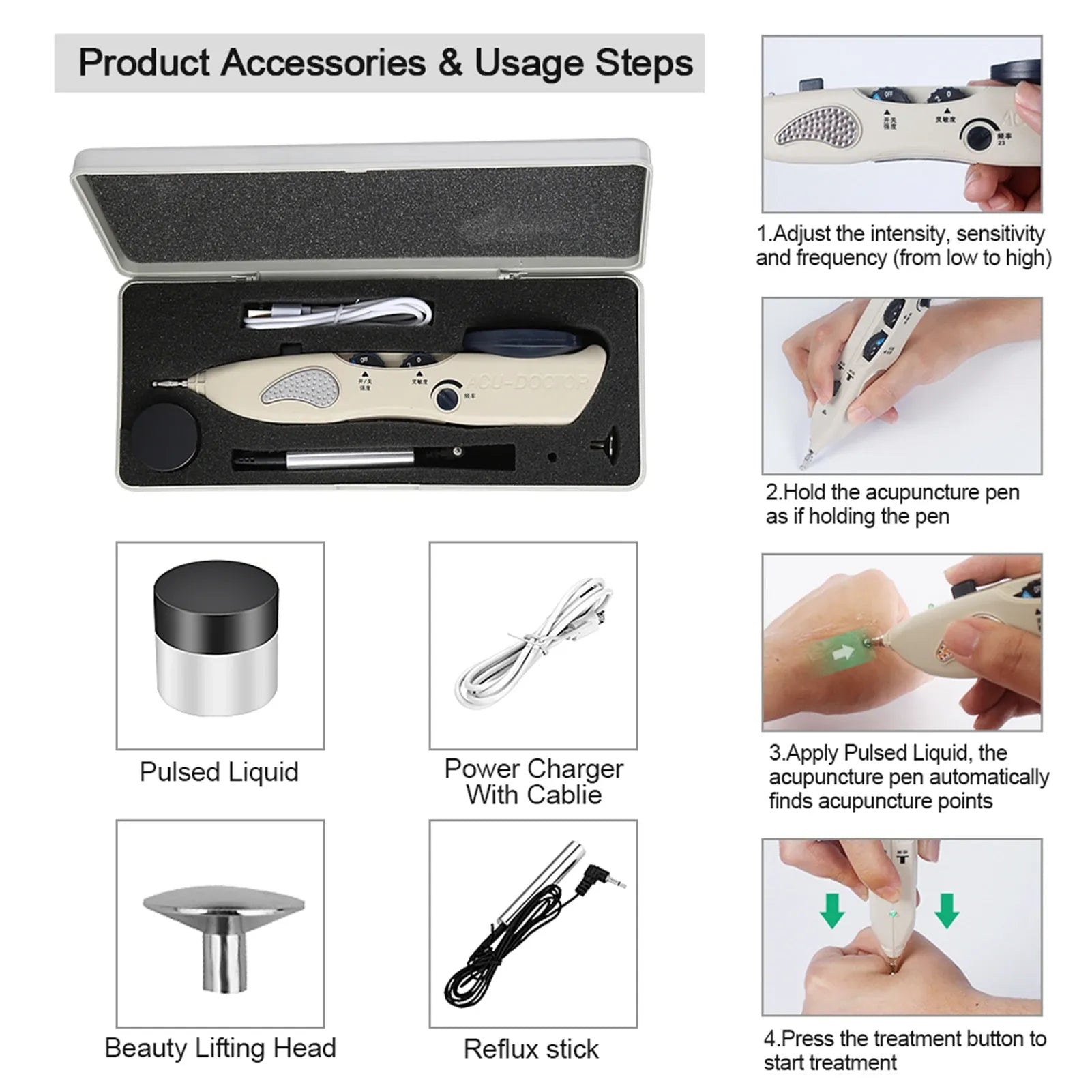 Meridian-Master Electronic Acupuncture Pen