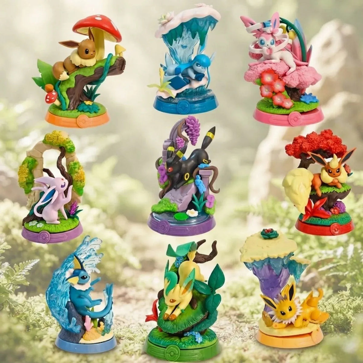 Funism Pokemon Relax in Forest Eeveelutions Blind Box
