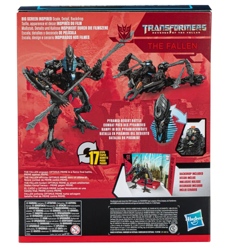 Transformers SS91 Leader Class The Fallen Action Figure