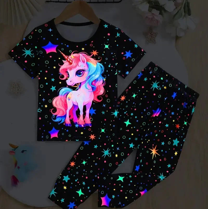 Stardust Unicorn UV Glow Nightwear
