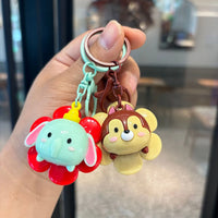 DZNY Rotating Flora Buddies Keychain