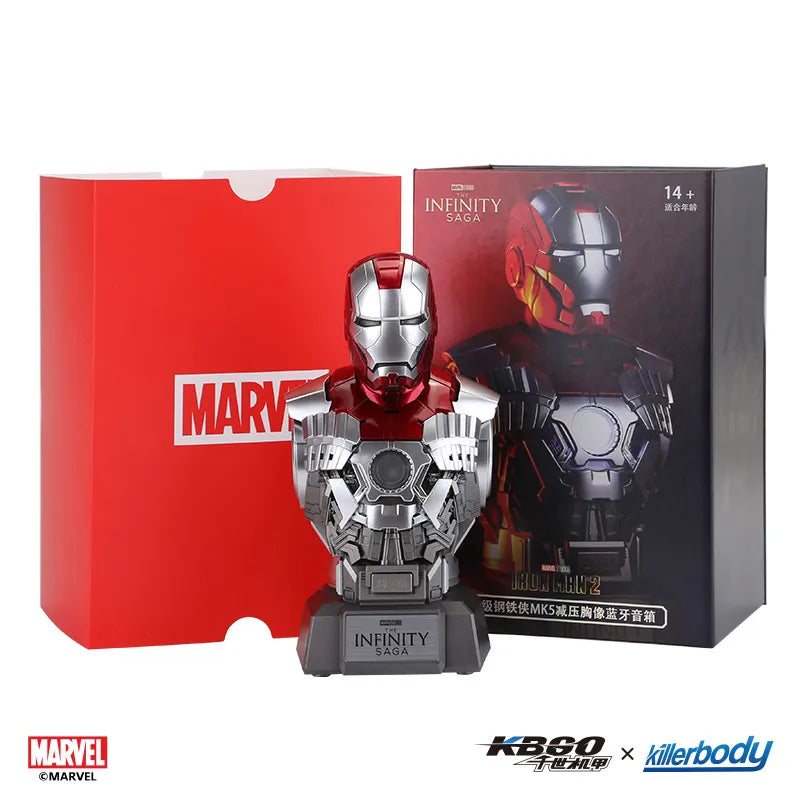 مكبر صوت بلوتوث MRVL x Killerbody Iron Man Bust 