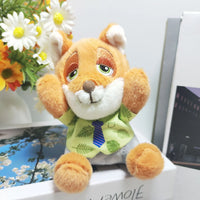 Zootopia Paw-Cheek Squeeze Plush Keychain