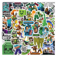 Minecraft Premium Vinyl Sticker Pack (50 Pcs)