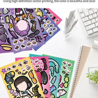 K-Pop Demon Hunters DIY Dress-Up Waterproof Sticker Pack