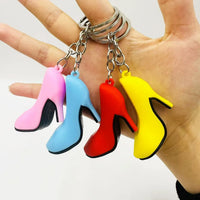 Korean Style High-Heeled Shoe Keychain