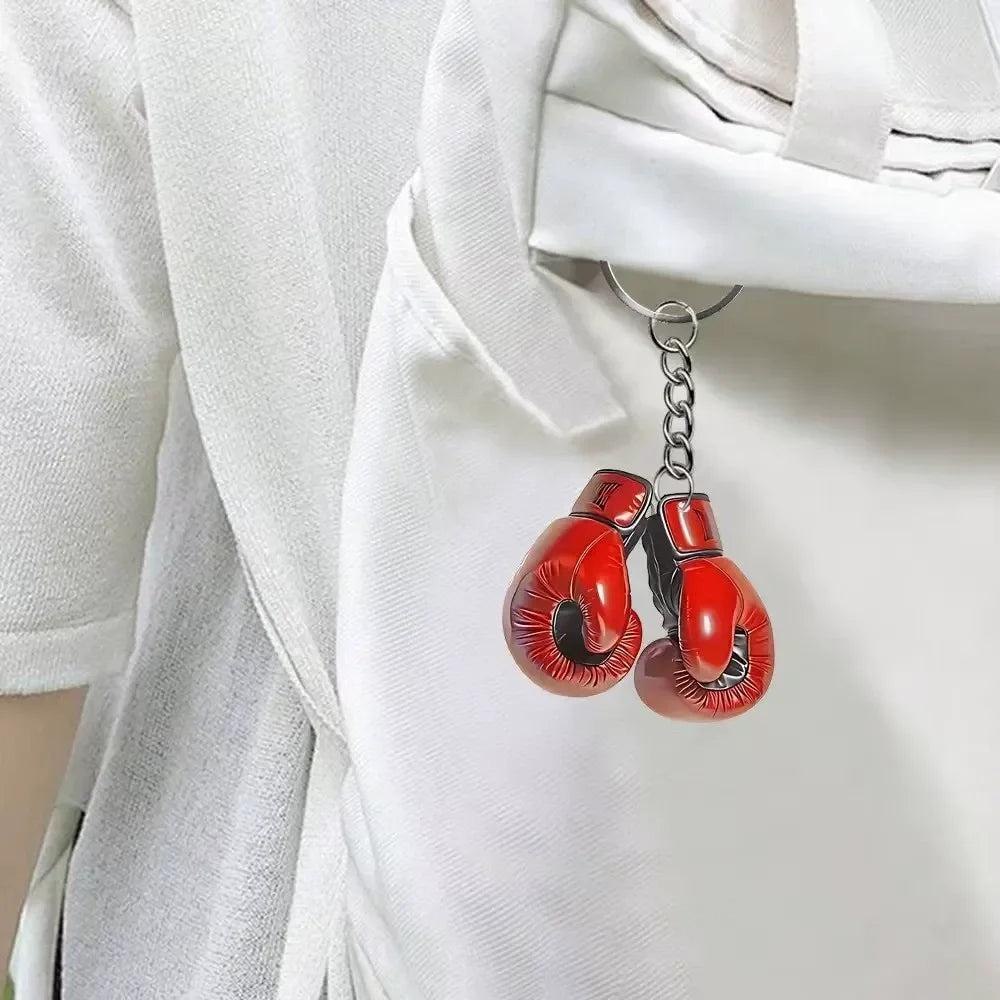 Champion Pride Boxing Glove Keychain
