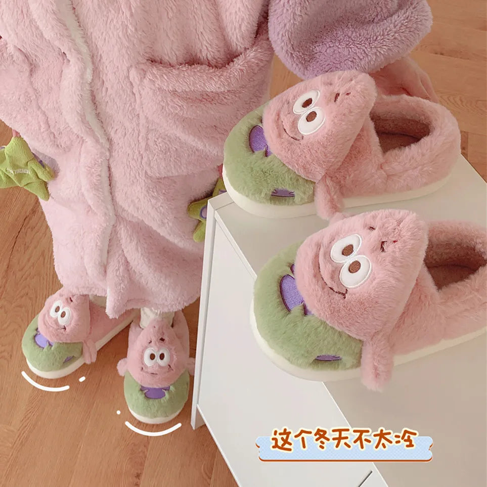 SpongeBob Patrick Plush Closed-Toe Slippers