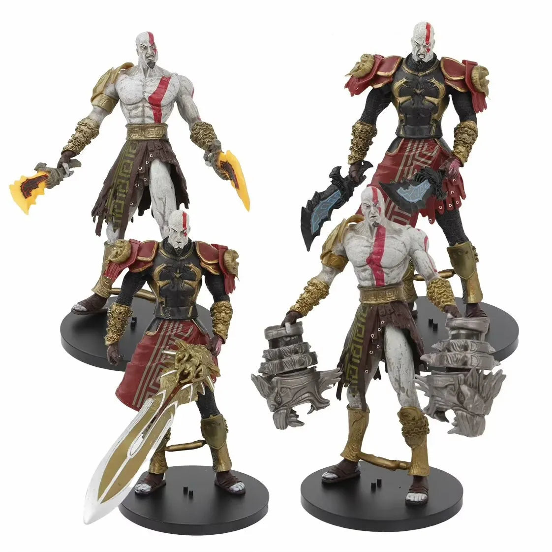 GoW Kratos Spartan Warrior Action Figures (19 cm)