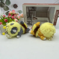 Mofusand Buzzy Whiskers Plush Keychain