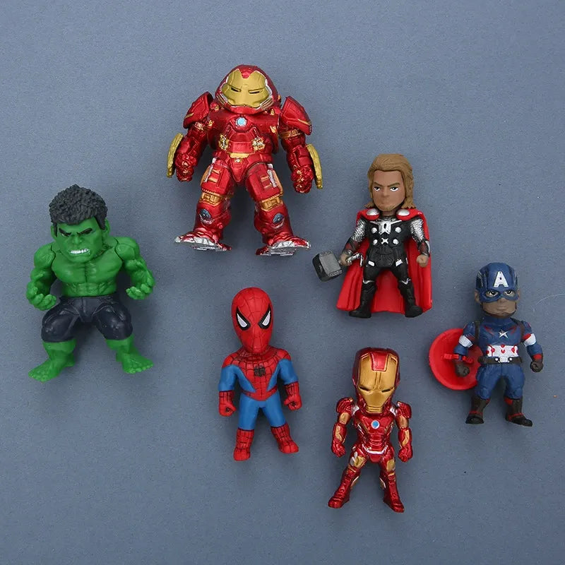 Multiverse Superheroes Fridge Magnet