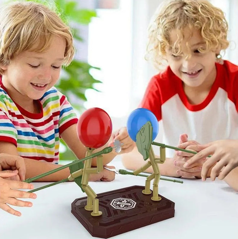 Balloon Bamboo Man Two-Player Duel Game