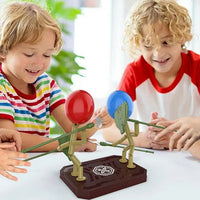 Balloon Bamboo Man Two-Player Duel Game