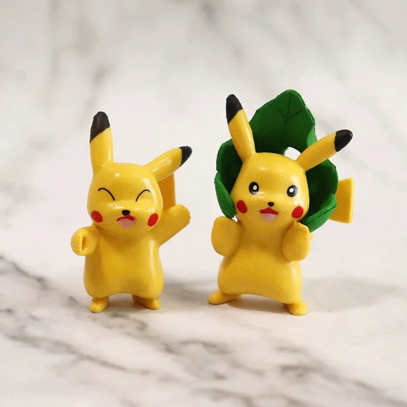 Pikachu's Mood Mini Figurines (5 cm)